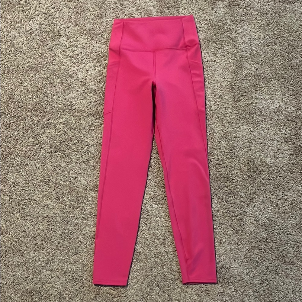 Hot pink leggings - Gap Fit PowerMove High Rise Ankle